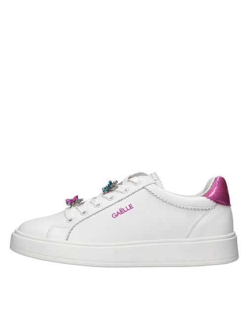 Sneakers in pelle GAELLE | GS0055L PRETTYBIANCO-FUXIA
